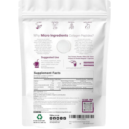 Péptidos de Multi-Colágeno en Polvo