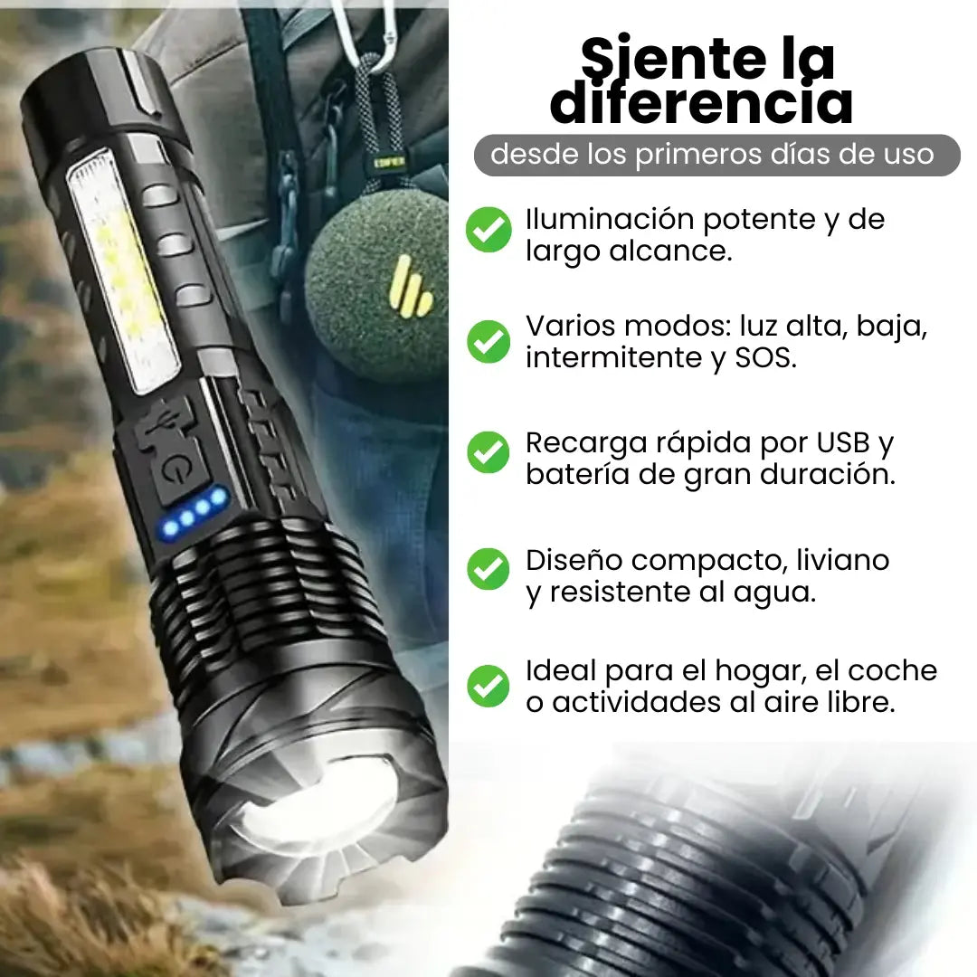 Linterna MaxForce™ (Linterna Táctica Laser)